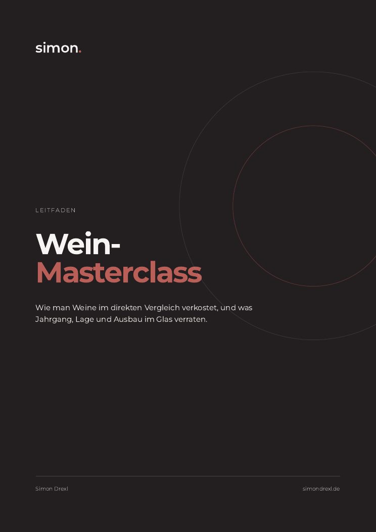 Vorschau: Titelseite „Wein-Masterclass“