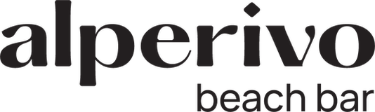 Logo alperivo beach bar, Kunde von Simon Drexl
